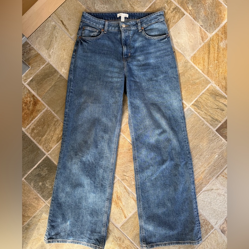 H&M Wide Leg Women's Jeans - Picture 3 of 5